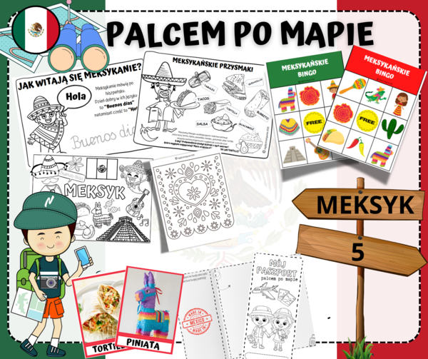 MEKSYK - PALCEM PO MAPIE