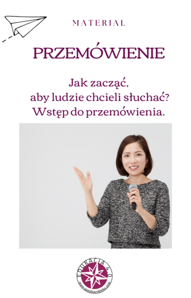 Jak napisać wstęp do przemówienia
