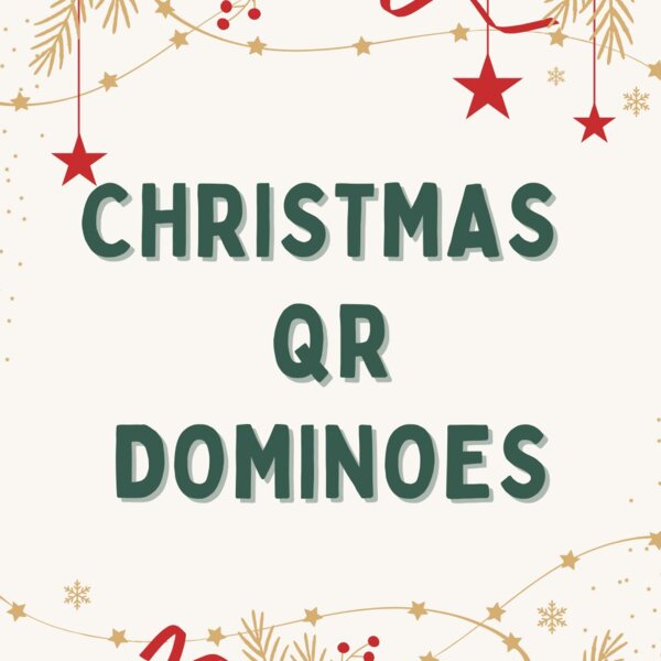 CHRISTMAS VOCABULARY - QR DOMINOES