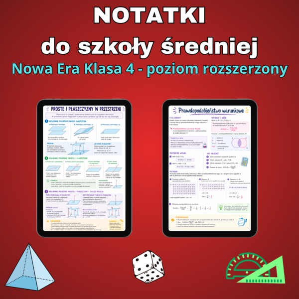 Notatki z matematyki do 4 klasy - Nowa Era 4R