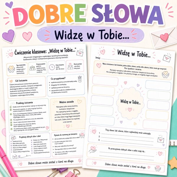 Ćwiczenie klasowe. Widzę w Tobie...