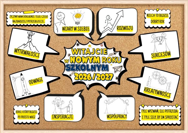 WITAJCIE W NOWYM ROKU SZKOLNYM 2026/2027 - zestaw materiałów