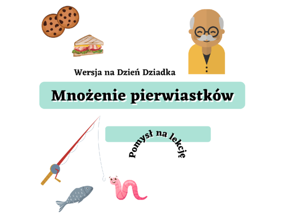 Mnożenie pierwiastków - wersja na Dzień Dziadka