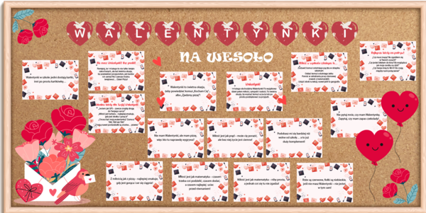 Gazetka - Walentynki na wesoło