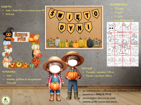 ŚWIĘTO DYNI - zestaw XXL