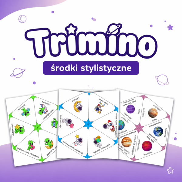 Trimino - środki stylistyczne