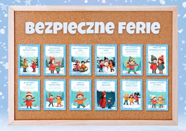 ❄️ZESTAW BEZPIECZNE FERIE❄️