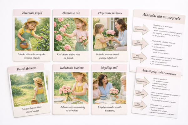 Karty sekwencyjne „Co było najpierw?”