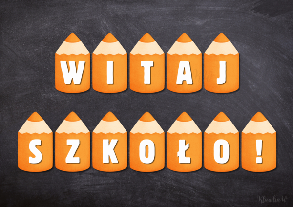 WITAJ SZKOŁO! - GIRLANDA