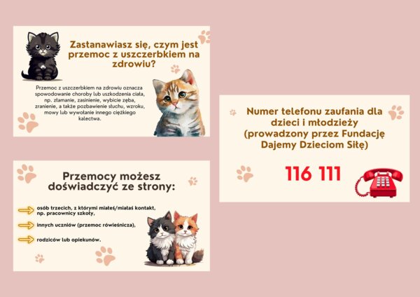 Standardy Ochrony Małoletnich - wersja dla klas młodszych