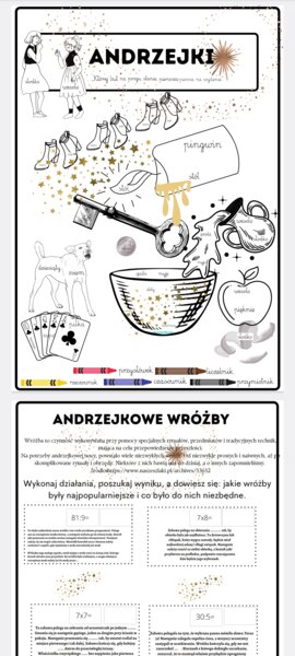 andrzejki - klasa 3