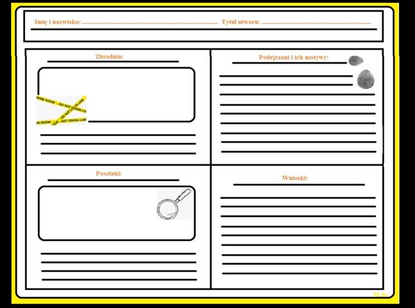 Język polski. Kryminalne zagadki