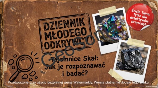 Prezentacja na lekcję przyrody Rozpoznaję skały nowy podręcznik Odkrywam przyrodę klasa 4