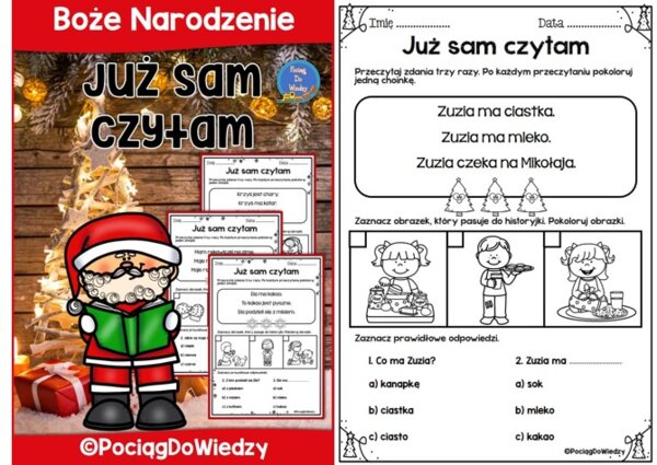 Boże Narodzenie - Już sam czytam