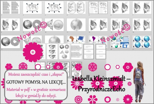 Pomysł na lekcję/karta pracy/stacje zadaniowe/notatki/ materiał do lekcji do tematu „Pierwsze podróże geograficzne” w pdf. W gratisie niekomercyjny scenariusz lekcji/pomysł na lekcję w programie genial.ly do edycji. Geografia 5. Dział „Lądy i oceany na Z