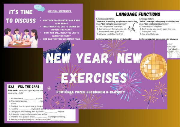New Year, New Exercises E8