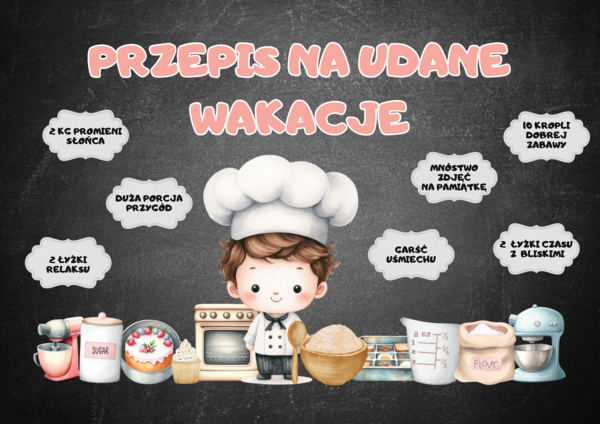GAZETKA NA WAKACJE PRZEPIS NA UDANE WAKACJE
