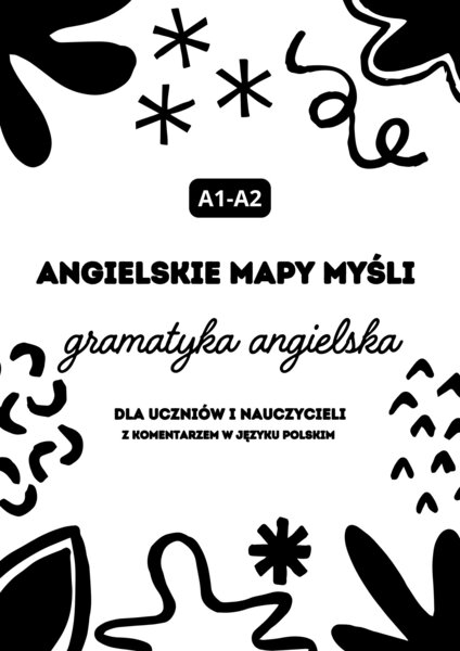 Angielskie Mapy Myśli: gramatyka angielska A1-A2