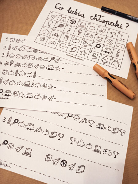 DZIEŃ CHŁOPAKA - zaszyfrowane hasła