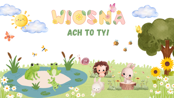 WIOSNA/ACH TO TY/WIOSENNA ozdoba, gazetka, dekoracja/możliwość własnej aranżacji + dodatkowe elementy