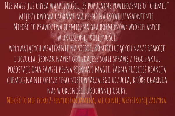 Chemia Miłości, Walentynki, Hormony miłości