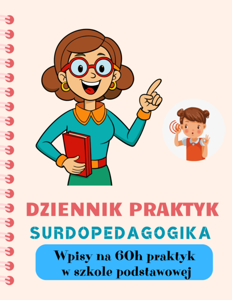 Dziennik praktyk surdopedagogika
