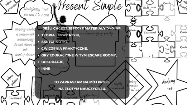 Sketchnotka gram. Present Simple