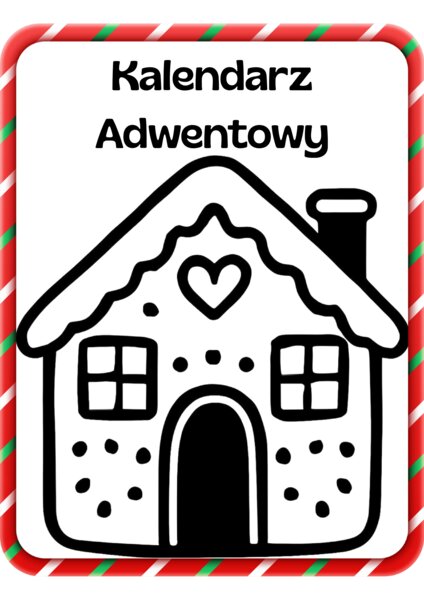 Kolorowanki- Kalendarz Adwentowy