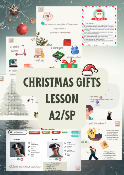 Christmas Gifts Lesson (SP/ Poziom A2)