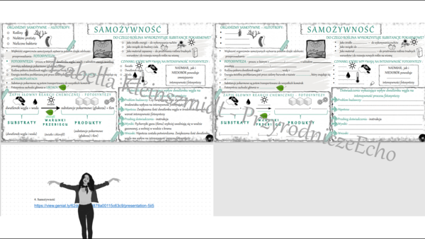 Mini zestaw do tematu „Samożywność” - sketchnotka + karta pracy + gratisowy link do prezentacji multimedialnej niekomercyjnej wykonanej w genial.ly do indywidualnego pobrania i użycia do celów niekomercyjnych. Biologia klasa 5, dział II „. Budowa i czynn