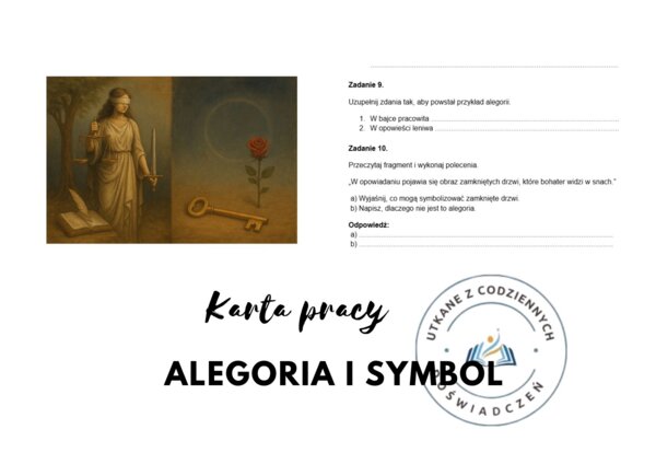 Karta pracy — ALEGORIA I SYMBOL