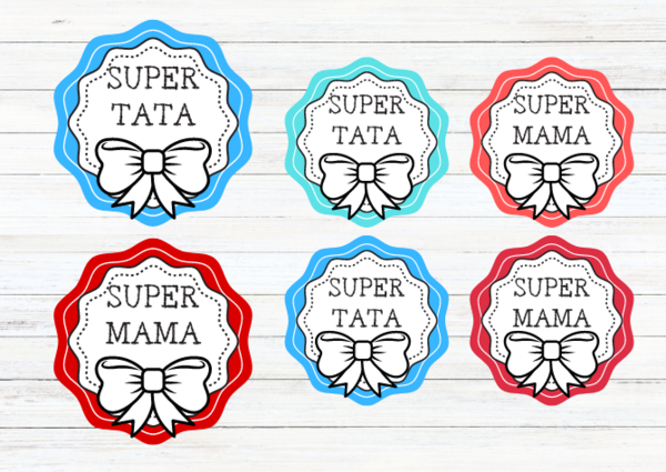 Odznaka -dzień rodziny, dzień mamy, dzień taty