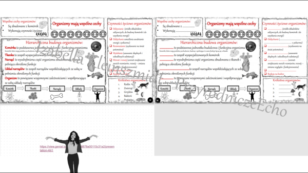 Mini zestaw do tematu „Organizmy mają wspólne cechy” - sketchnotka + karta pracy + gratisowy link do prezentacji multimedialnej niekomercyjnej wykonanej w genial.ly do indywidualnego pobrania i użycia do celów niekomercyjnych. Przyroda klasa 4, dział III