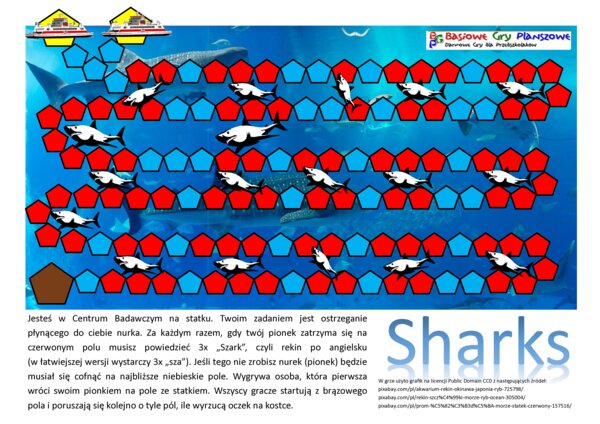 Sharks – Gra planszowa