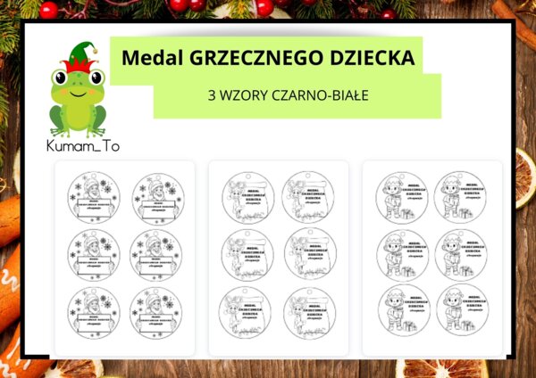 Medal Grzecznego Dziecka