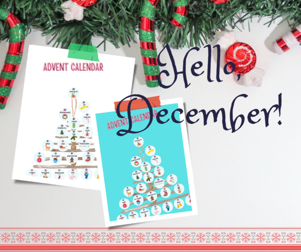 Kalendarz adwentowy - wersja angielska