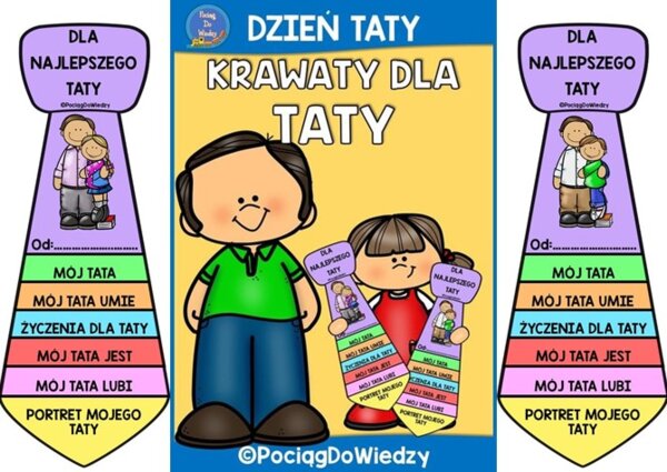 Dzień Taty - Krawaty dla taty