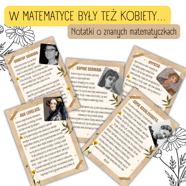 NOTATKI O ZNANYCH MATEMATYCZKACH - Dzień Kobiet