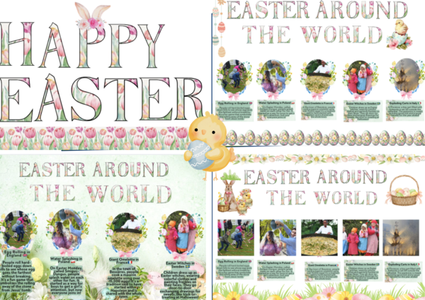Gazetka Easter Around the World – 57 elementów idealnych na Wielkanocną Aranżację! 🐰🌷
