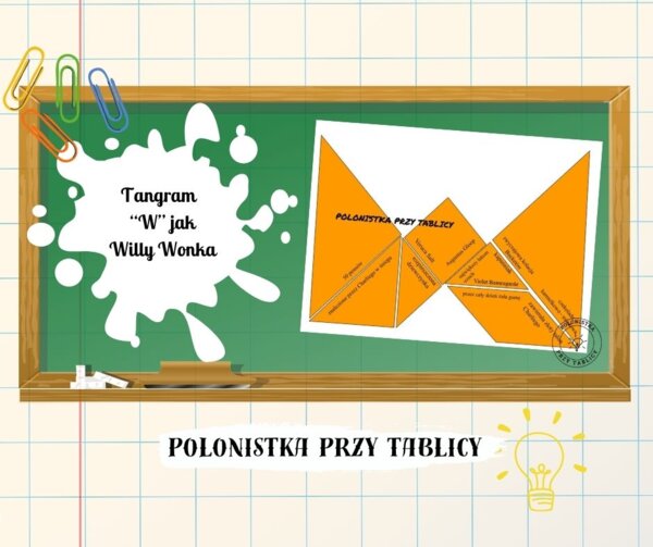 Tangram "Charlie i fabryka czekolady"