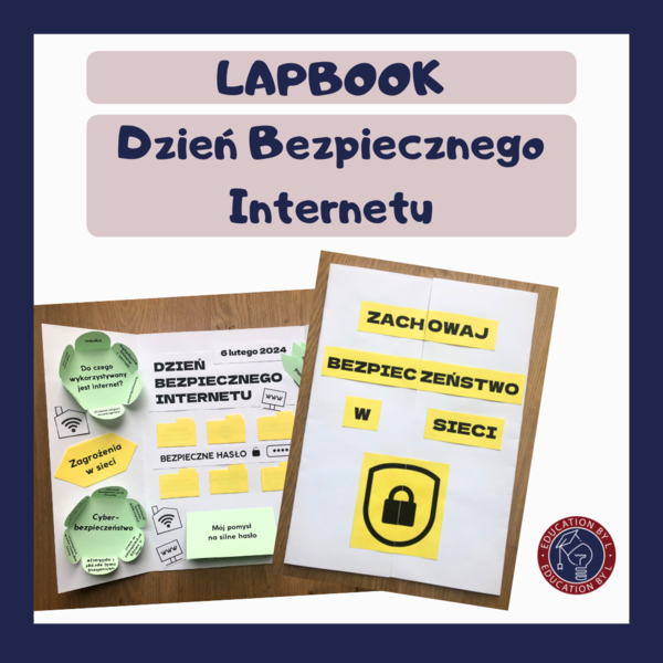 Lapbook Dzień Bezpiecznego Internetu 2025