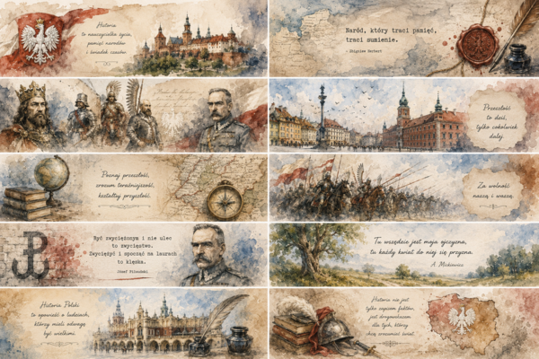 Zakładki do książek historyczne
