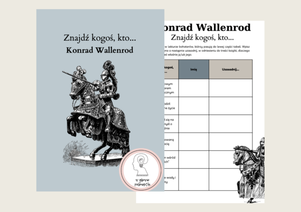 Znajdź kogoś, kto... Konrad Wallenrod