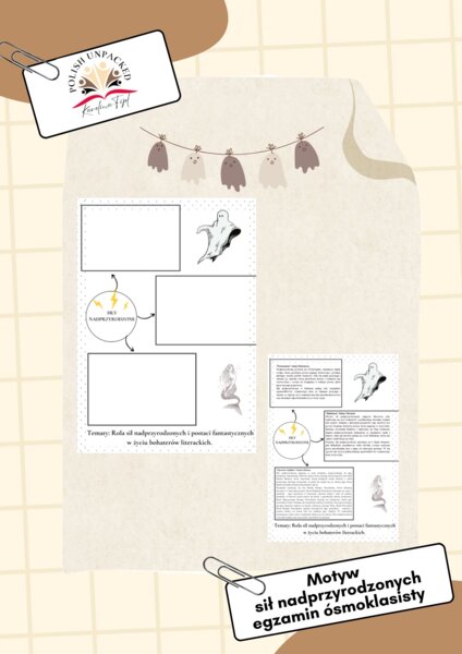 Motyw sił nadprzyrodzonych + odpowiedzi egzamin ósmoklasisty