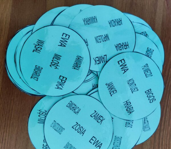 Pan Tadeusz - dobble