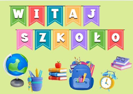 Witaj szkoło - Girlanda, , gazetka, dekoracje