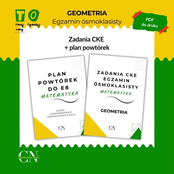 Zadania CKE E8 Egzamin ósmoklasisty - Geometria