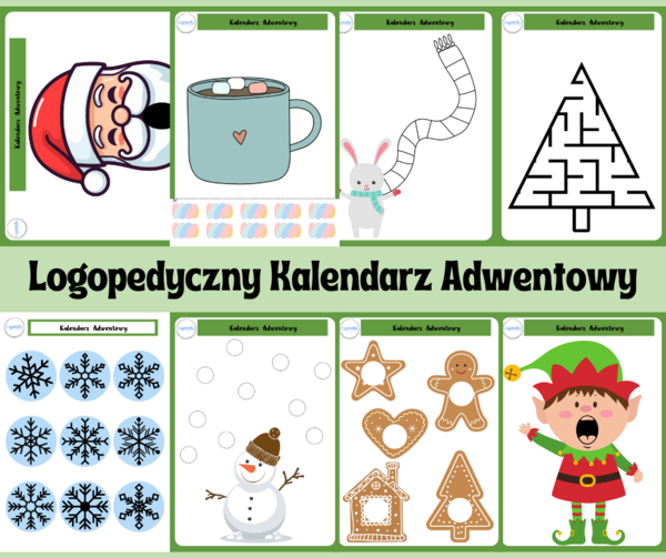 Logopedyczny Kalendarz Adwentowy