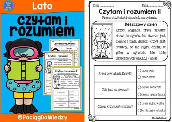 Czytam i rozumiem - lato