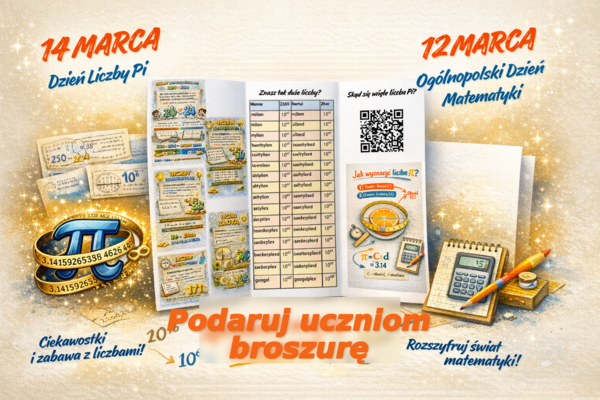 📘 Podaruj uczniom broszurę matematyczną!